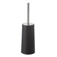 thumbnail image 1 of Cepillo y soporte para inodoro, cepillo para inodoro con mango largo de acero inoxidable 304, cepillo para inodoro para baño, inodoro, ergonómico, ele Negro Macarena cepillo de baño, 1 of 8