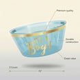 thumbnail image 2 of Amscan “It’s a Boy” Blue and Gold Plastic Serving Bowl, 10 in, 2 of 6