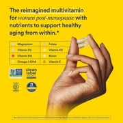 Ritual Women’s 50+ Daily Multivitamin - Folate, DHA - Vegan - 60 Capsules - 30 Servings