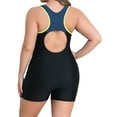thumbnail image 5 of Charmo Plus Size Swimsuit for Womens Athletic Boyleg One Piece Bathing Suit, 5 of 5