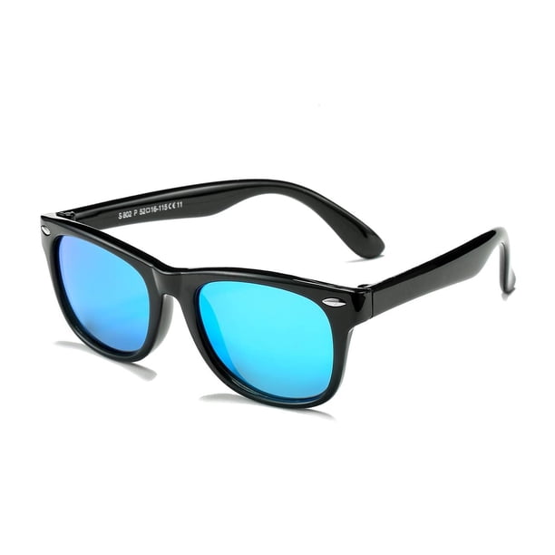 Lentes de Sol para Niños AZorb con Marco de Goma TPEE Polarizados para 3-8 Años