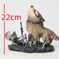 thumbnail image 1 of 22 cm almas oscuras el gran lobo gris Sif estatua coleccionable juguete de modelo de figura Gao Jinjia LED, 1 of 2