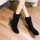 thumbnail image 5 of Amzcrzy Zapatos de mujer,Zapatos de mujer,Zapatillas de mujer, Botas de mujer con tacón de aguja, botas de tubo para mujer, botas de caballero con punta puntiaguda por debajo de la rodilla, invierno, 5 of 9