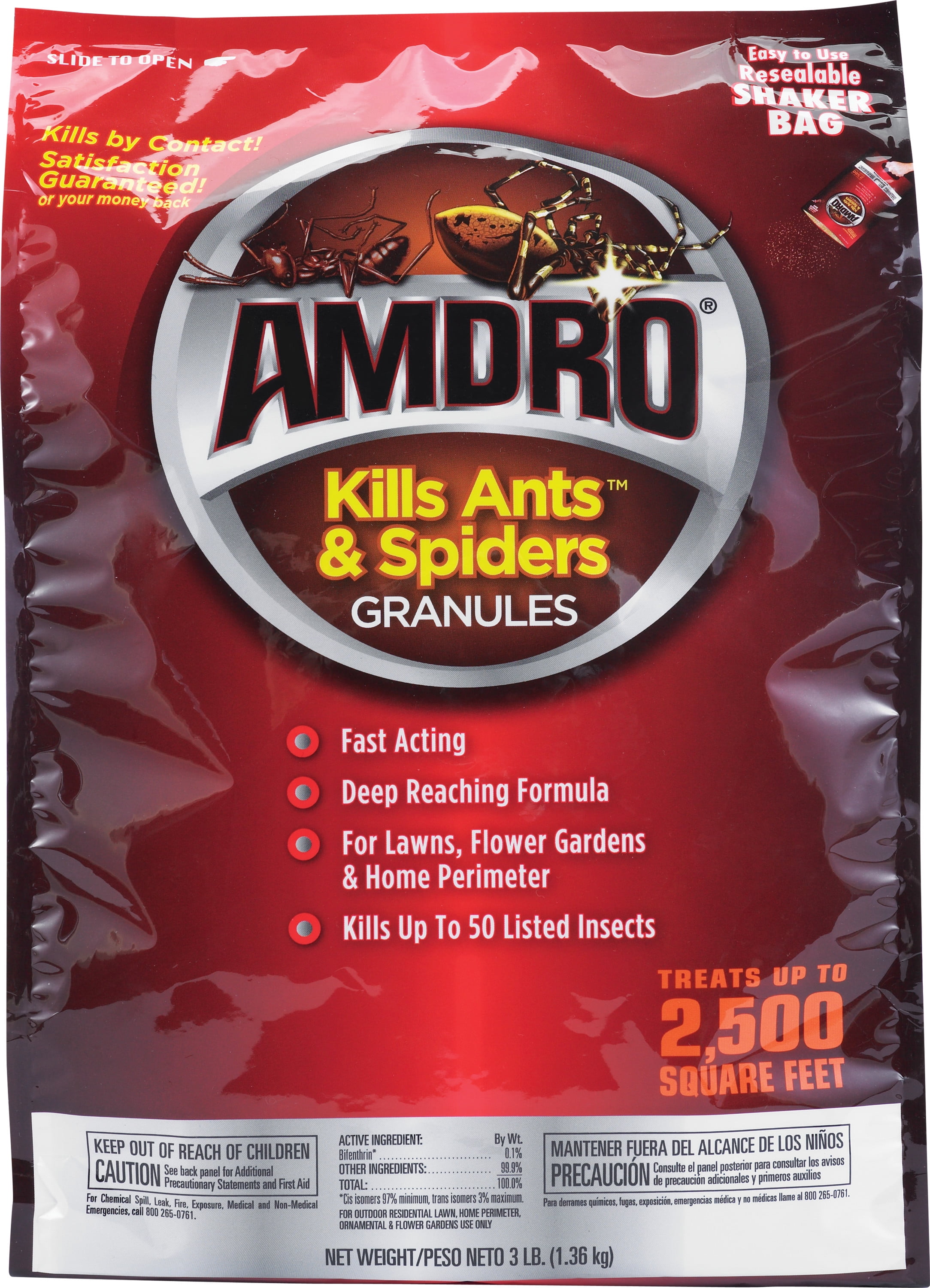 Amdro Ant and Spider Home Perimeter Ant Killer and Bait; 3 Pounds