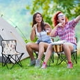 thumbnail image 6 of 600D Oxford Camping Chair Portable Foldable Chair Supports 220 lbs for Picnic, Fishing, Backpacking Cute Cartoon Halloween Elements, 6 of 8
