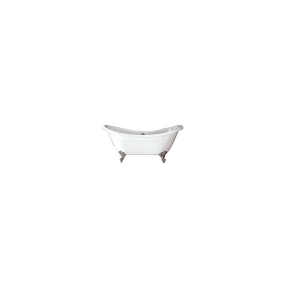 Barclay Merrick Acrylic Dbl Slipper,WH