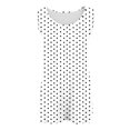 thumbnail image 6 of Aueoeo Women's Silk Tank Tops Crew Neck Polka Dots Printed Dressy Casual Sleeveless Blouses Daily Business Work Shirts, 6 of 6
