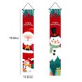 thumbnail image 3 of TERGAYEE Merry Christmas, Door Banners, Porch Signs, Hanging Banners, Christmas Flags, Home Walls, Indoor, Outdoor, Christmas Party Decorations Holiday Decor, 3 of 6