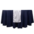 thumbnail image 2 of BalsaCircle 12x108 in White Stripes Satin Table Runner Wedding Party Linens Events Reception Decorations Supplies, 2 of 8