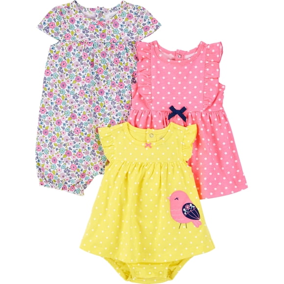 Set de ropa Simple Joys de Carter's Baby Girls de 18 meses
