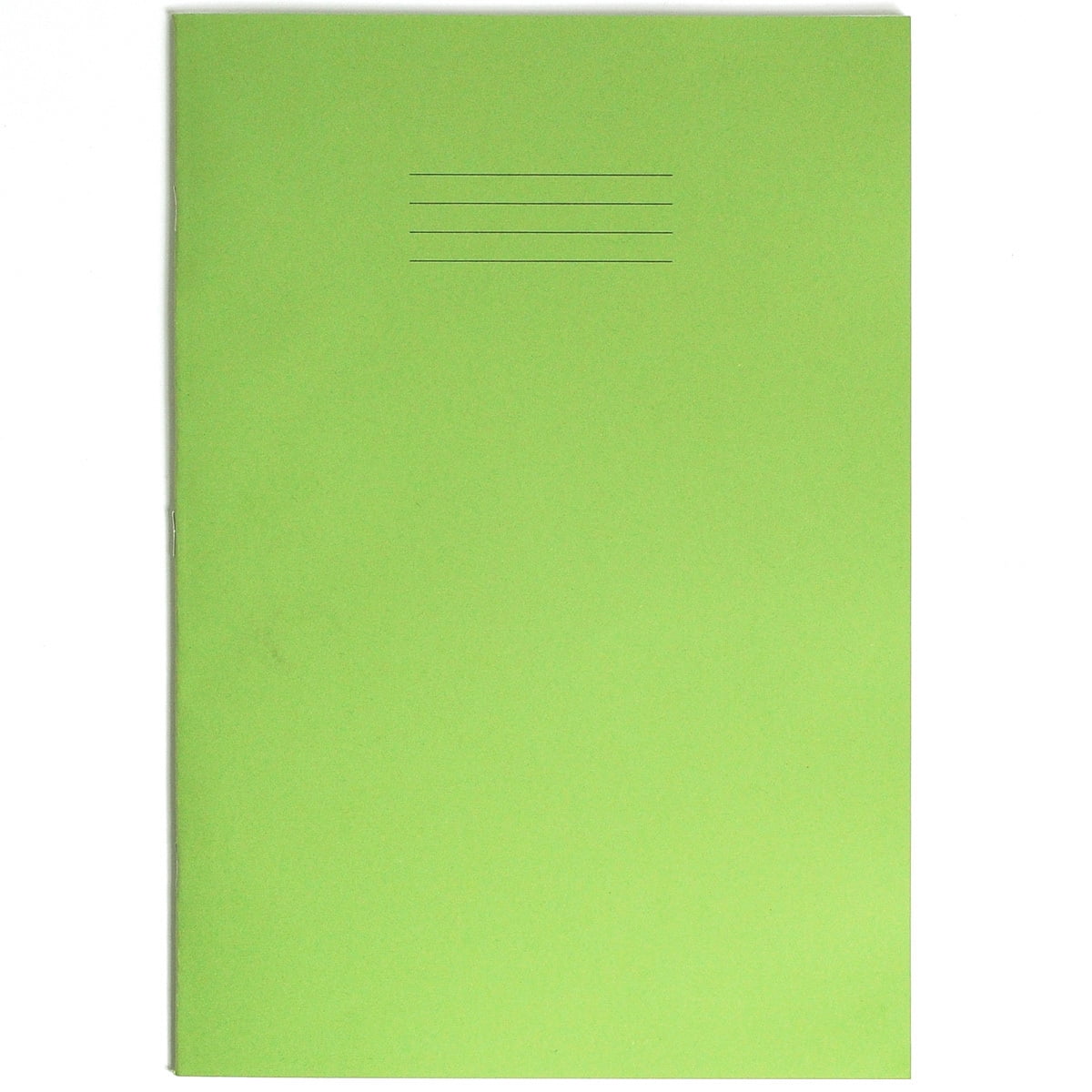 A4 Orange Plastic Cover Exercise Note Books Feint Ruled 80 Page