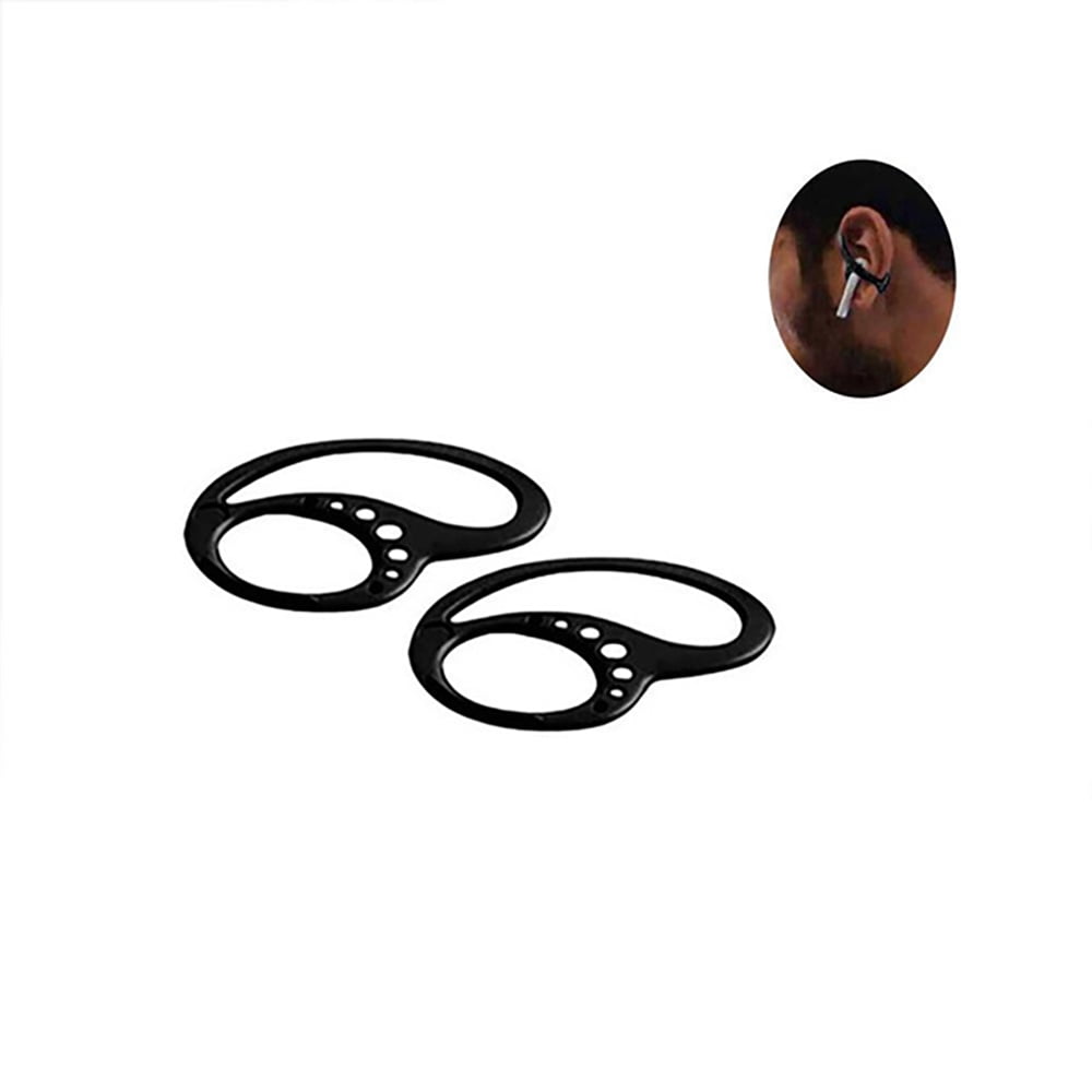 4 Pairs Silicone Anti Falling Off Earphone Protector Holder Earbud Clips Hook Accessories for Running Cycling Sports