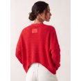 thumbnail image 5 of LMLYSoH Women's Knit Cardigan Solid Color Long Sleeve Open Front Sweater, 5 of 8