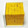 thumbnail image 4 of Rompecabezas de madera con forma de cubo AMAZA 3D en forma de T, 4 of 5
