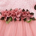 thumbnail image 5 of XBASW Baby Girls Mesh Sleeveless Dresses Flower Girls Sweet Dress Summer Toddler Tulle Tutu Princess Party Gown 9M-3Y, 5 of 9