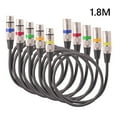 thumbnail image 3 of 5pcs XLR To XLR Cable Anti Shielding for Mic Mixer Recording Studio, 3 of 9