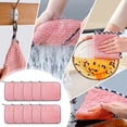 thumbnail image 1 of 10pcs Towel Cloth, Reusable Kitchen Bar Rags, Washable Microfiber Dish Cloths, Dusting Wiper For Wiping Counter Kitchen Desk Window Glass, 1 of 5