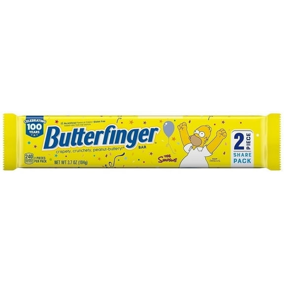 Butterfinger Candy Bar 3.7oz Pack of 2