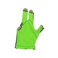 thumbnail image 4 of Almencla Gant de Billard à 3 Doigts Absorbe la Sueur Gant de Piscine Ouvert Gant de Snooker pour Noir Vert, 4 of 8