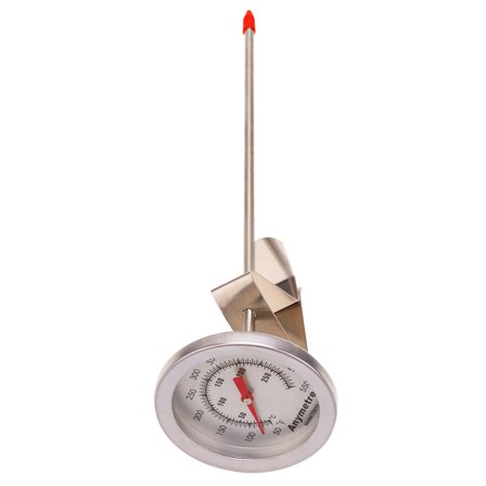 COSMOBETTY 1Pack Stainless Steel Food Thermometer for Baking Gadget Silver 31.00X5.50X5.50in