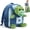 Green Dinosaur, variant on Toddler Backpack with Dinosaur Toys for 2 3 Year Old Boys, Soft Plush Dinosaur Stuffed Backpack with Detachable Toy for 2 Year Old Boy Birthday Gift, Perfect for Daycare Preschool Travel