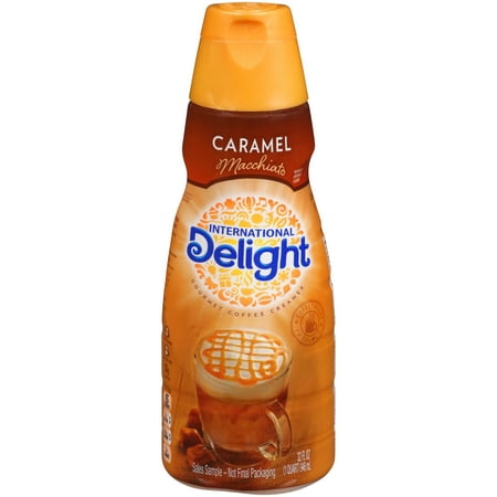 Caffeine by Flavor of Iced Coffee 1. You can find some great deals on International Delight coffee creamer. Receive the product for no cost with a $2 discount coupon! Check back around the holiday season for fantastic deals on themed creamers. 2. Target sells the oz cans of International Delight One Touch Latte for $