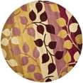 thumbnail image 2 of SAFAVIEH Soho Martha Floral Wool Area Rug, Red/Gold, 5' x 8', 2 of 5