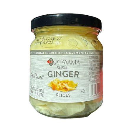 Katayama Sushi Ginger- Slices Ginger - 6.7oz-Kosher