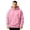 Pink_007, variant on Men's Heavy Blend Drawcord Hooded Sweatshirt fall winter Casual Long Sleeves Hooded Sweatshirt with Kangaroo Pockets Light Blue S