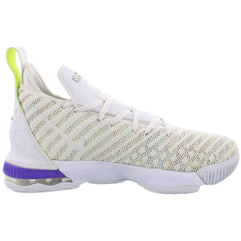 Lebron 16 basketball shoes hotsell white/hyper grape/volt