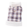 thumbnail image 1 of Billuyoard Chaleco elegante para mascotas para perros pequeños y gatos, ropa para perros de otoño e invierno, chaqueta para perros Bulldog Ropa para mascotas azul XS, 1 of 6