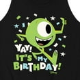 thumbnail image 3 of Disney Monsters Inc - Mike Yay It's My Birthday - Men's Jersey Tank Top, 3 of 5