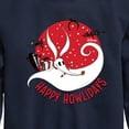 thumbnail image 3 of The Nightmare Before Christmas - Happy Howlidays - Toddler And Youth Crewneck Fleece Sweatshirt, 3 of 5