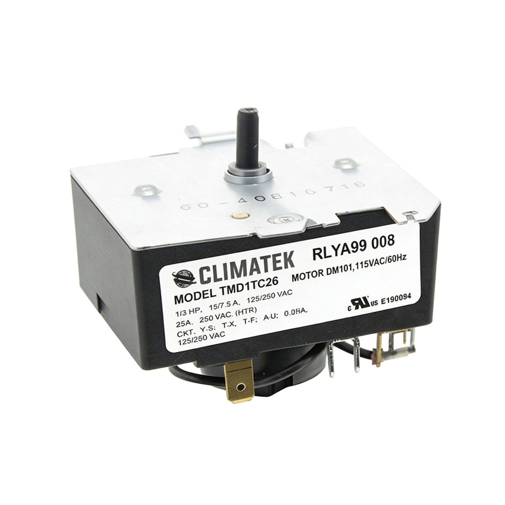 TOP-MAX WE04X22654 Dryer Timer, Fit for GE and Kenmore Dryer, Replace WE4M521, 4248297, AP5983860, PS11721520, EAP11721520, 234D1296P017, TMD1TM26, PD00034552