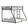 thumbnail image 5 of Twin Over Full Metal Bunk, Black, 5 of 5