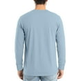 thumbnail image 4 of JGNGSHN Big and Tall Shirts for Men Solid Color V-Neck T Shirt Slim Stretch Basic Tees, 4 of 7