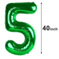 thumbnail image 3 of Globo Foil Número 25 Upgesy Verde 102 cm, 3 of 6