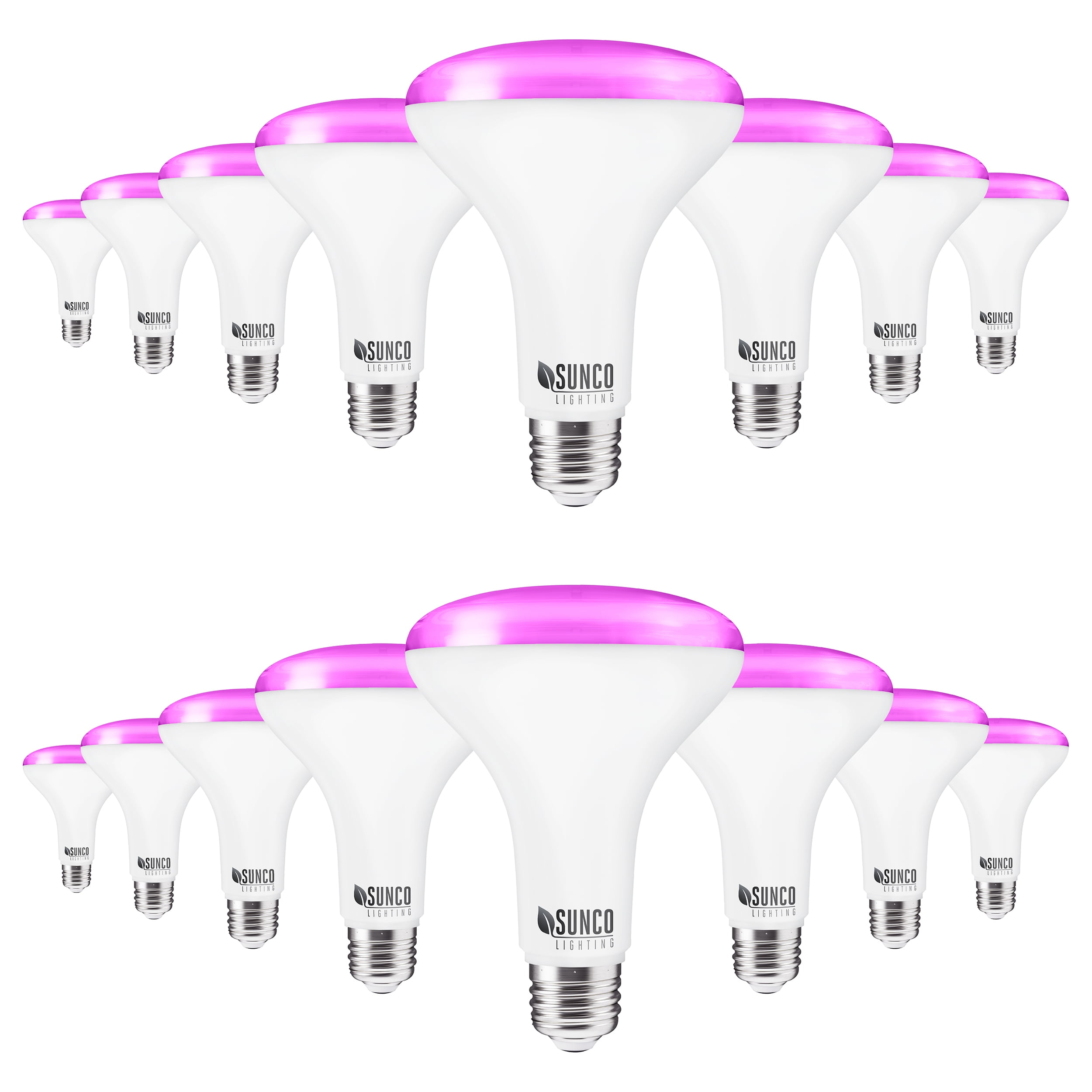 Sunco Lighting 16 Pack Br30 Led Grow Light Bulb Red Blue Spectrum 8w 75w Indoor Gardening 120v Grow Plants Seedlings Vegetables Flowers Year Round Walmart Com Walmart Com