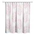 thumbnail image 2 of Creative Products Pink Fern Leaves 71x74 Shower Curtain, 2 of 2