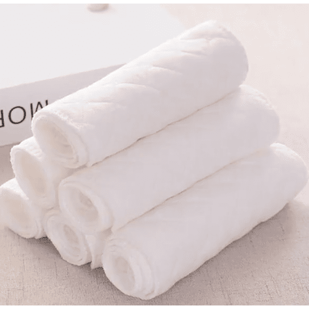 Paños de perno de muselina súper suaves - Pack de 3 paños absorbentes para bebés y pañales de tela