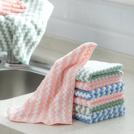 

Sales Today Clearance Home Cleaning Kitchen Fast Absorbent Microfiber Towels Rags And Cloths Drying Super Cotton Dish Dish Soft Kitchen Dishcloths Towels Dish Cloth Microfiber Wipes