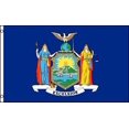 thumbnail image 2 of New York Flag NY State Banner Pennant 2x3 foot Indoor Outdoor 24x36 inches New, 2 of 2