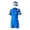 Blue Swimwear, variant on Kids Boys Sun Protective Swimwear One-Piece Rash Guard With Astronaut Print For Beach Pool Summer Classic Swimsuit Sets