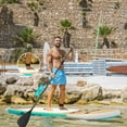 thumbnail image 3 of Goplus 11' Inflatable Stand Up Paddle Board W/Bag Aluminum Paddle Pump, 3 of 10