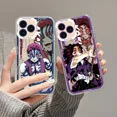 thumbnail image 2 of Funda de teléfono Demon Slayer Muzan Kokushibo Douma para Samsung Galaxy S10 S20 S21 S22 S23 S24 FE Plus Ultra Note 20, carcasa transparente, 2 of 5