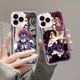 thumbnail image 2 of Funda de teléfono Demon Slayer Muzan Kokushibo Douma para Samsung Galaxy S10 S20 S21 S22 S23 S24 FE Plus Ultra Note 20, carcasa transparente, 2 of 5