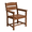 Brown, variant on SERWALL HDPE Outdoor Dining Chairs Set of 2, All Weather Patio Chairs for Deck, Lawn or Garden, Gray