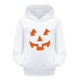 thumbnail image 5 of KAUOD Youth Cotton Pumpkin Hoodies Thick Warm Fleece Halloween Pullover Hoodie Sweatshirts Teen Kids Girls Oversized Tops, 5 of 8