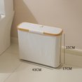 thumbnail image 1 of See-through Paper Towel Storage Basket Household Bathroom Paper Towel Sundries Storage Basket Foldable With Lid Waterproof Storage Box, 1 of 4