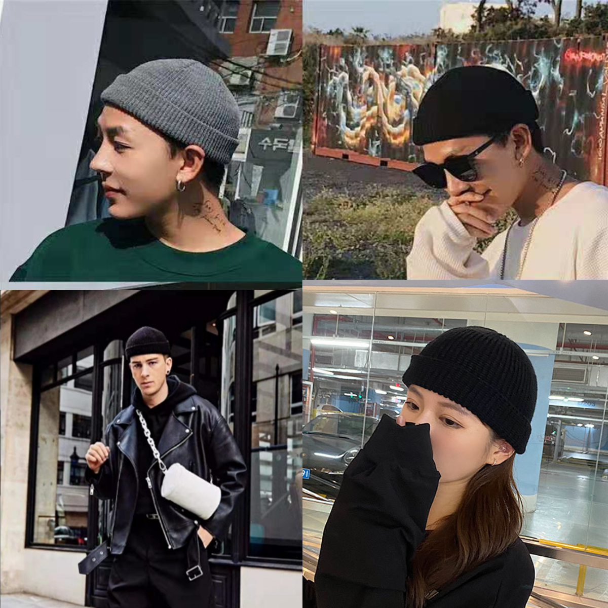 Trawler Beanie Watch Hat Short Fisherman Beanie for Men & Women